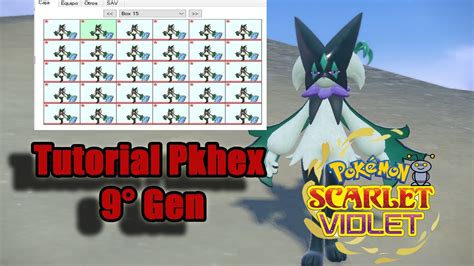 PKHeX is now able to edit parts of the save, known as save blocks. . Pkhex scarlet and violet
